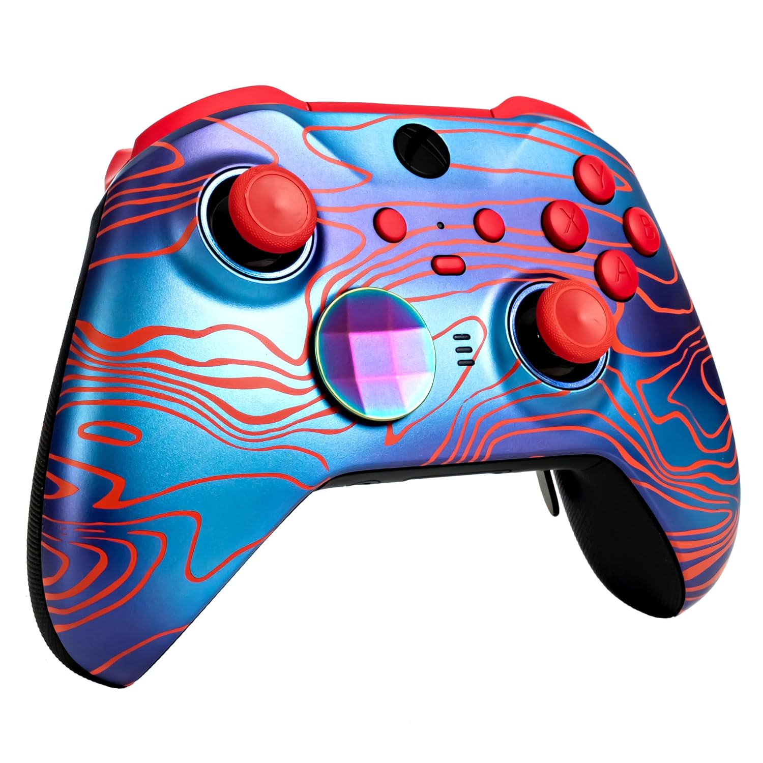 Crazy Controllerz Customz Series Custom Wireless Controller for Xbox One Series X S PC Elite Series 2 - Topography