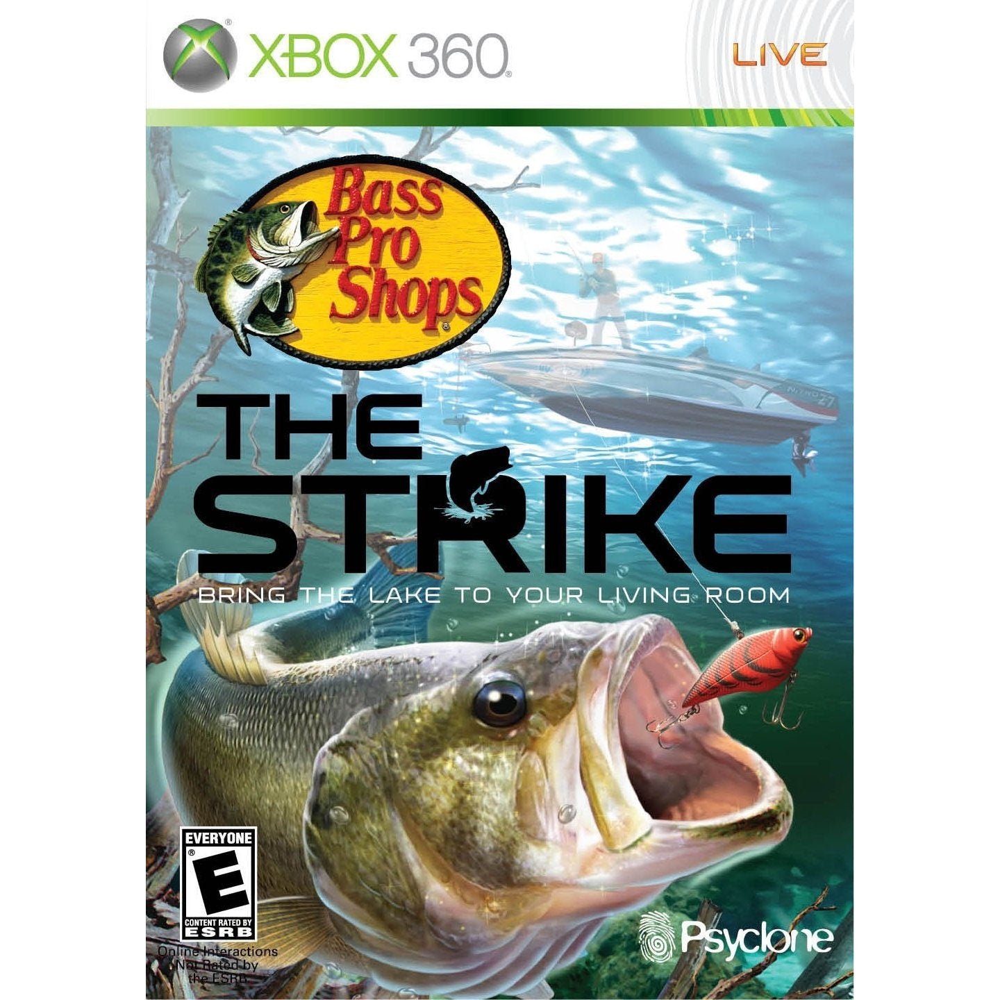 Bass Pro Shops: The Strike Bundle with Fishing Rod -Xbox 360