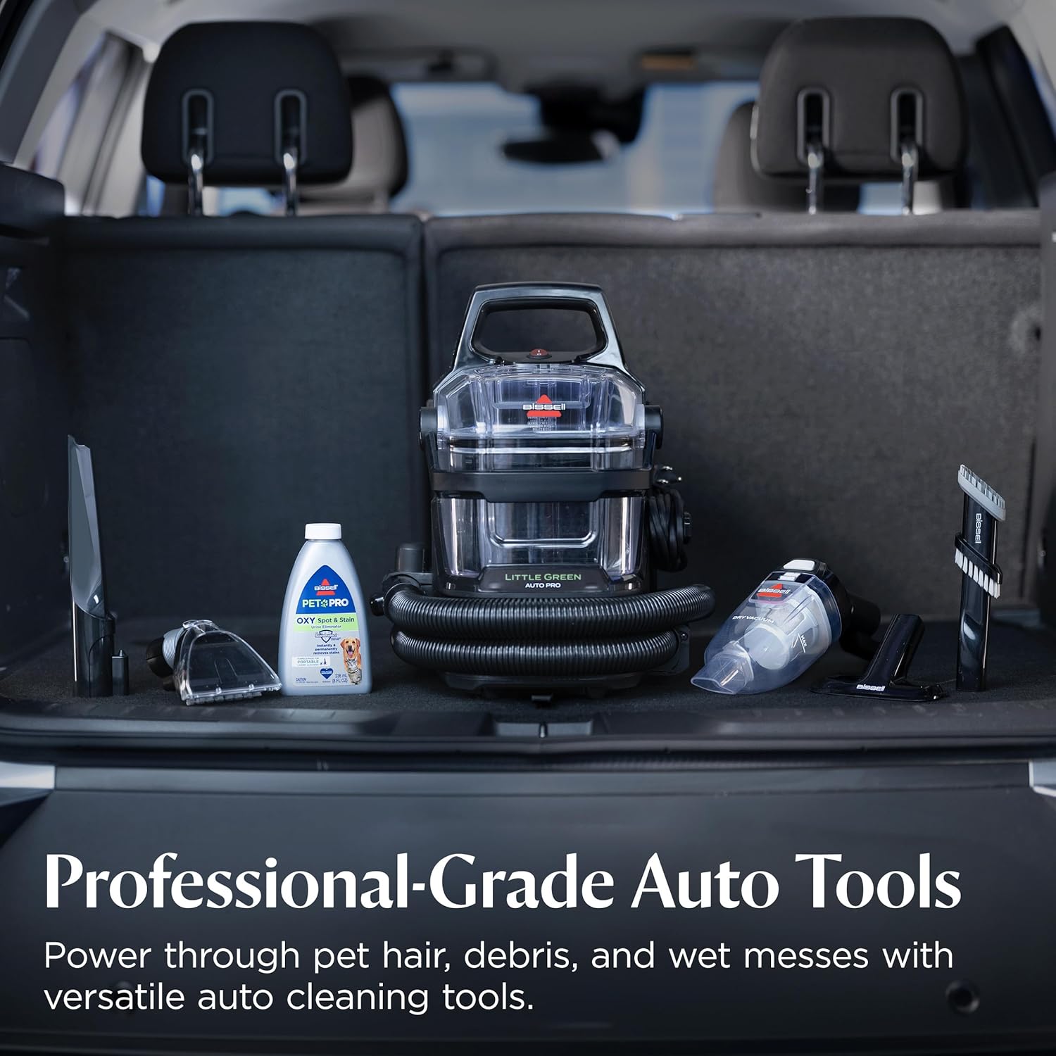 BISSELL Little Green Auto Pro, Professional-Grade Auto Tools and Cleaning Formula Included, 3909L