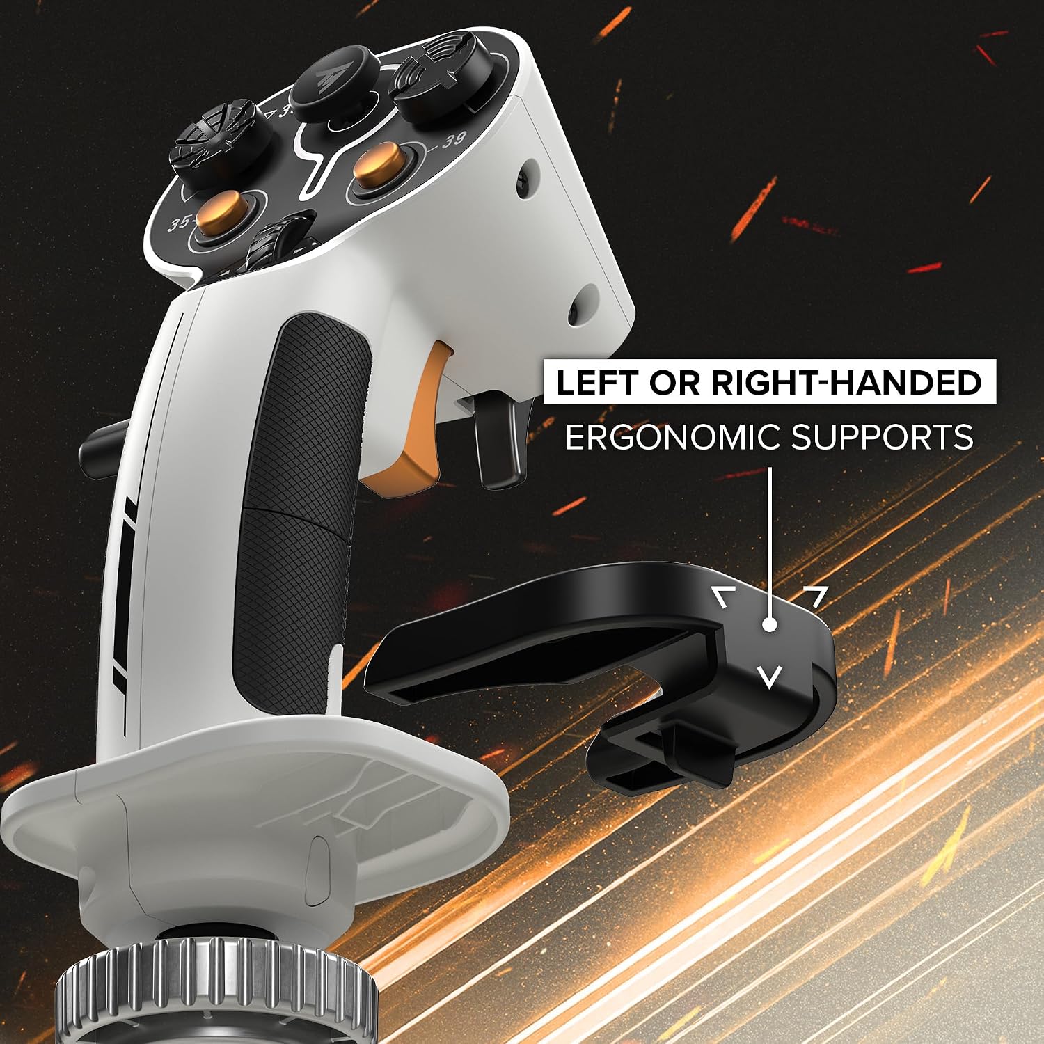 Thrustmaster Sol-R2 HOSAS Dual Flight Joysticks - Hall Effect Technology, 88 Buttons Space Sim Joystick for Flight Simulator - Compatible with PC