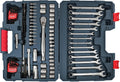 Crescent 128 Pc. 3/8' Drive 12 Point Standard SAE/Metric Mechanics Tool Set - CTK128MP2N