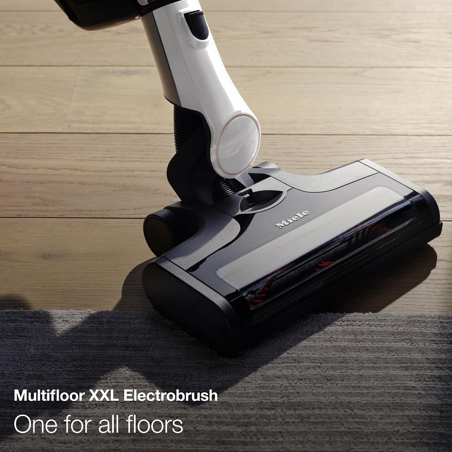 Miele Triflex HX2 Self-Standing Cordless Stick Vacuum Cleaner, 60 min runtime, Lotus White / Rose Gold
