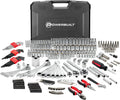 Powerbuilt 325 Piece Deluxe Mechanics Tool Set with Ratcheting Wrenches, Sockets, Hand Tools - 643042ECE