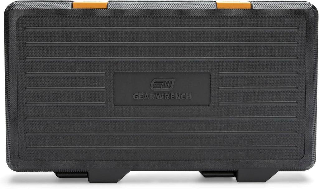 GEARWRENCH 53 Piece 1/4', 3/8' Metric 6 Point SAE Standard & Deep Mechanics Tool Set - 89091