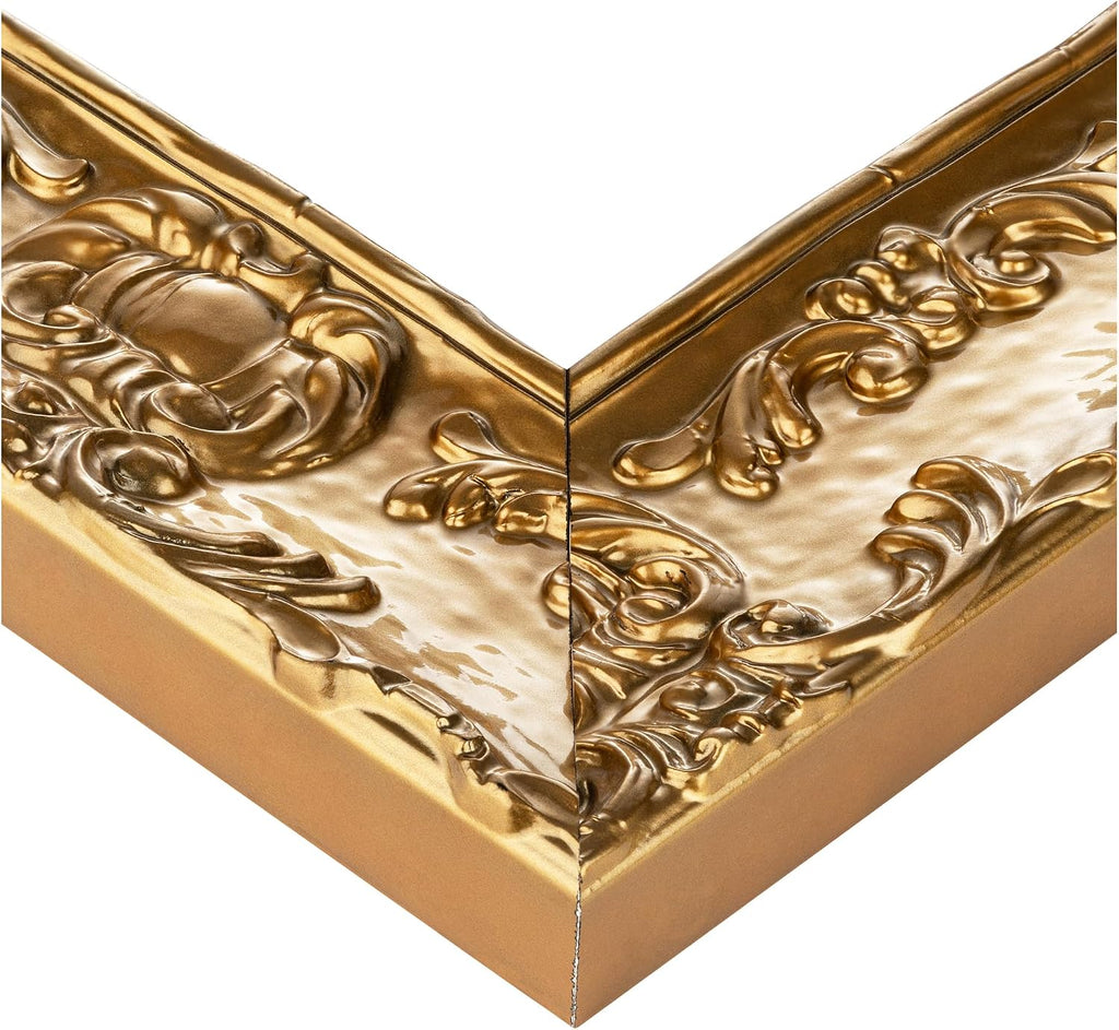 ArtToFrames Framed TV for Samsung Frame TV 55 inch. This 3.50 inch Wide Frame is Golden Regent Baroque Ornamental Gallery and is Compatible with the the FrameTV and Pro (Fits 2021-2025 FrameTV, 55 inch) WOMTV-8133496-25.4375x44.3125_ST