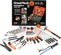 GreatNeck MS191 Mariner's Tool Set 191-Pc, Boat Tool Kit for Maintenance, Rust Resistant Boating Essentials, Includes Wrench, Socket, and Screwdriver Set
