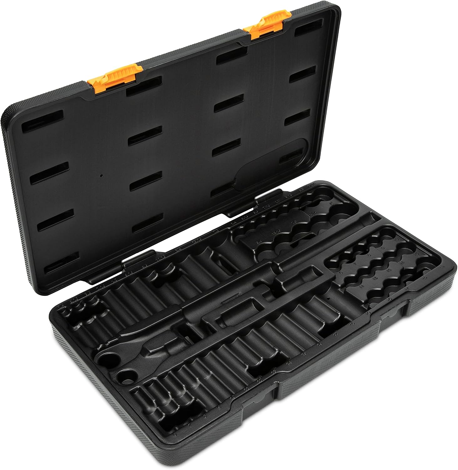 GEARWRENCH 57 Pc. 3/8' Drive 6 Pt. Mechanics Tool Set, Standard & Deep, SAE/Metric - 80550