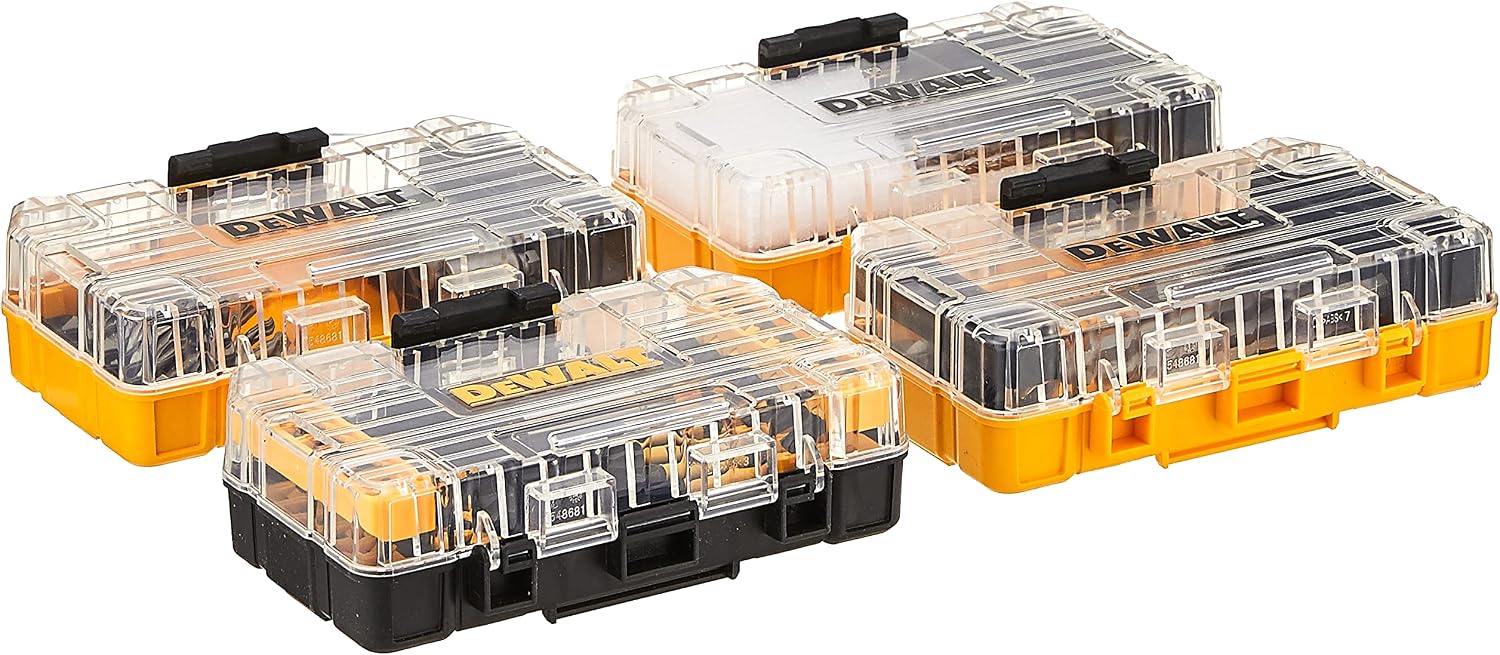 DEWALT Mechanics Tool Kit (DWMT73803) and Screwdriver & Drill Bit Set (DWA2FTS100)