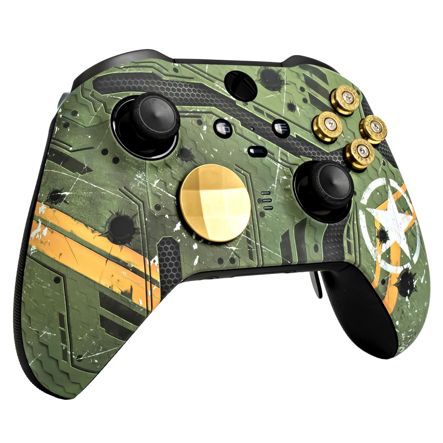 Crazy Controllerz Customz Series Custom Wireless Controller for Xbox One Series X S PC Elite Series 2 - Lonestar