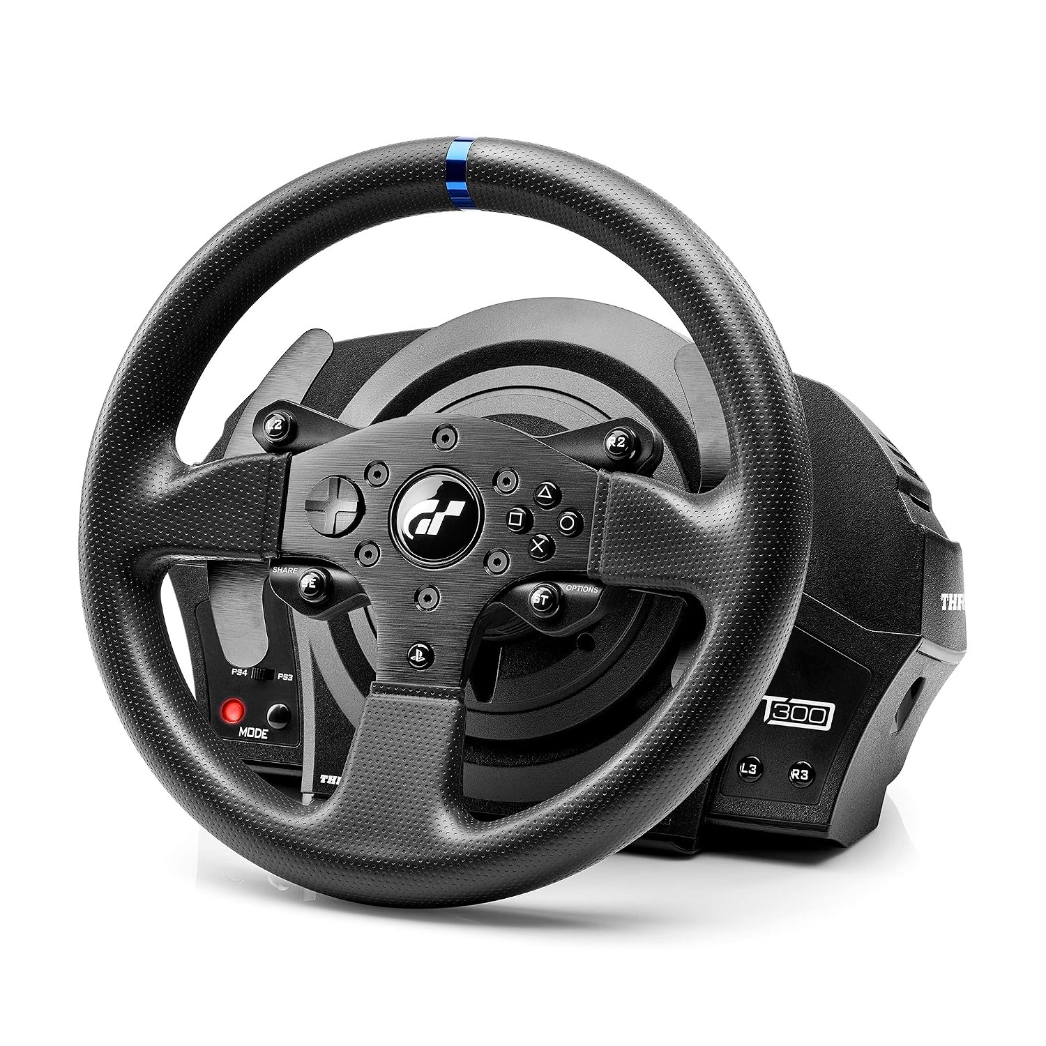 Thrustmaster T300RS GT Steering Wheel Set – Premium Force Feedback Sim Racing Wheel & Pedals for PS5, PS4 & PC | Realistic Driving Simulator for Sim Racing