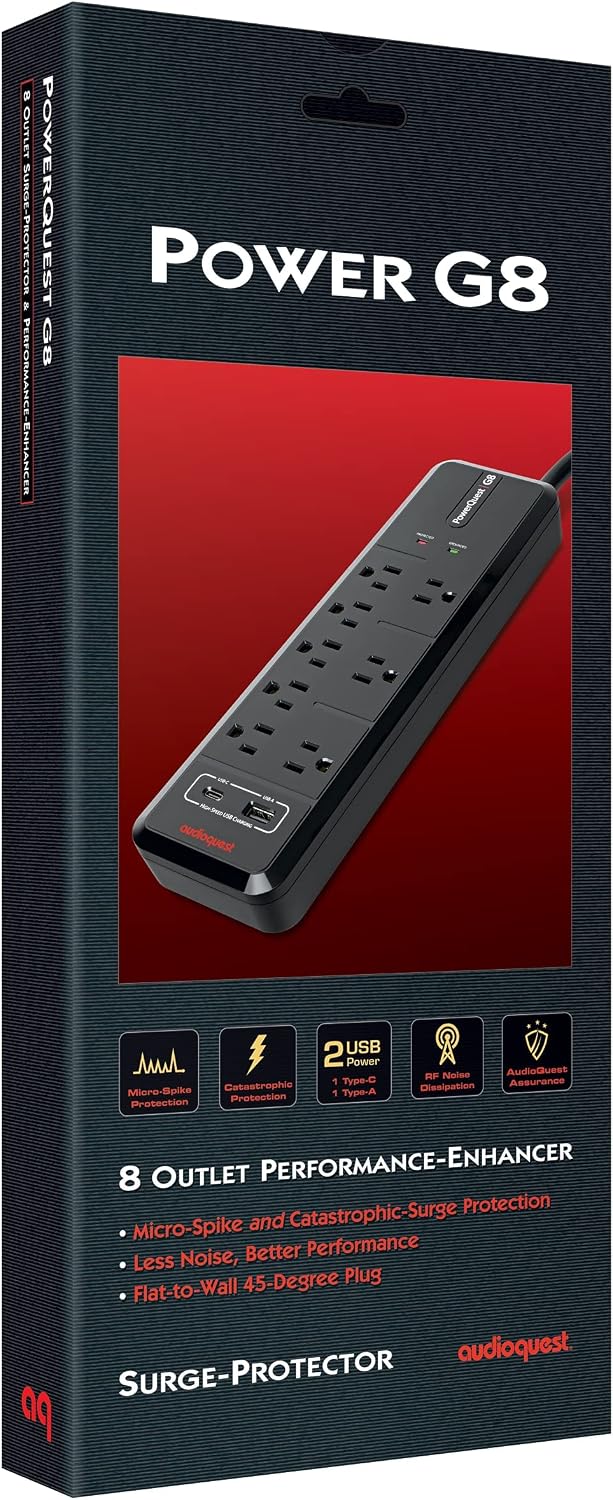 Samsung 85-Inch Class Neo QLED QN70F 4K Mini LED Smart TV NQ4 AI Gen2 Processor, Quantum Matrix Technology Slim Bundle with an AudioQuest G8 8-Outlet USB-A/USB-C AC Power Surge Protector (2025)