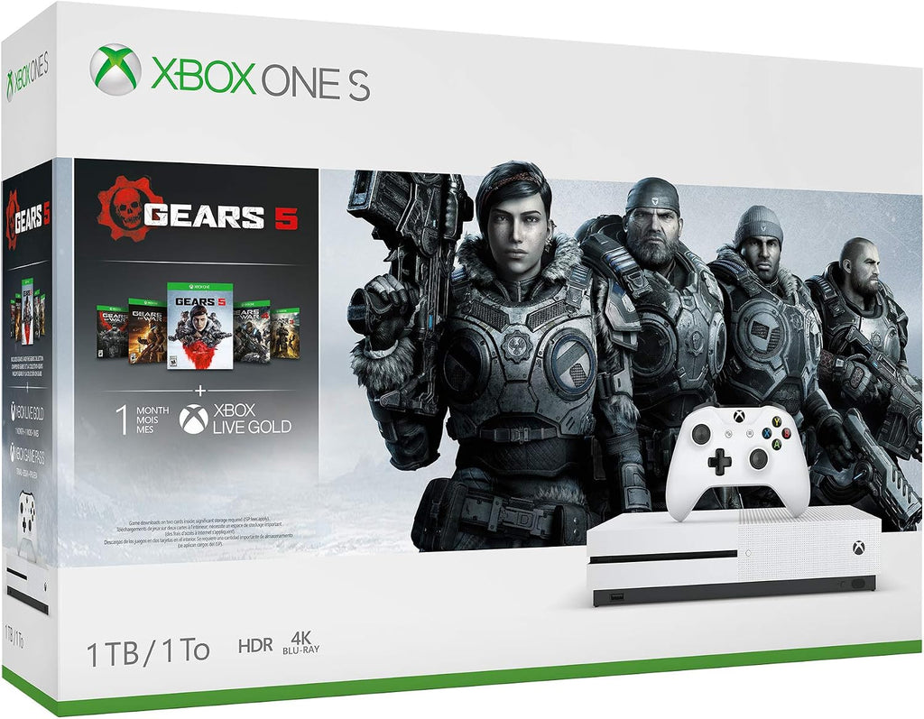 Xbox One S 1TB Console - Gears 5 Bundle [DISCONTINUED]