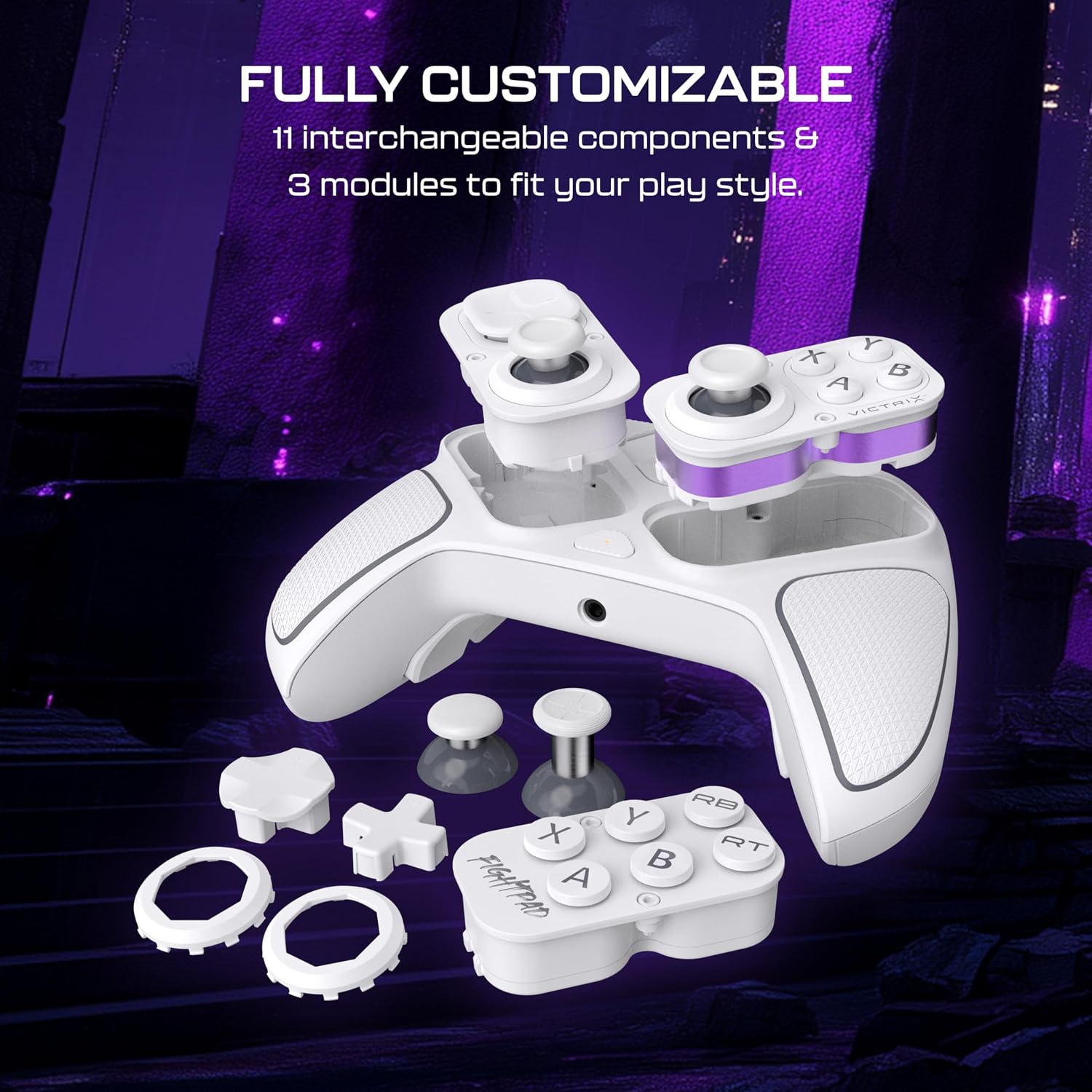XB Pro BFG Reloaded – White (Victrix by Turtle Beach)