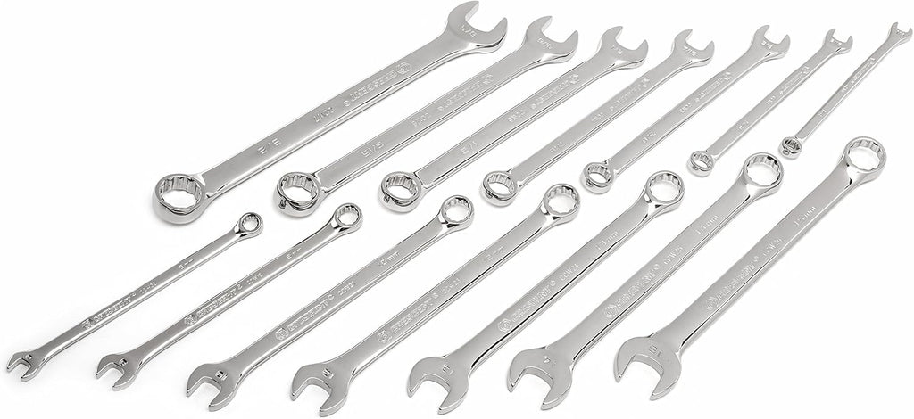 Crescent 128 Pc. 3/8' Drive 12 Point Standard SAE/Metric Mechanics Tool Set - CTK128MP2N