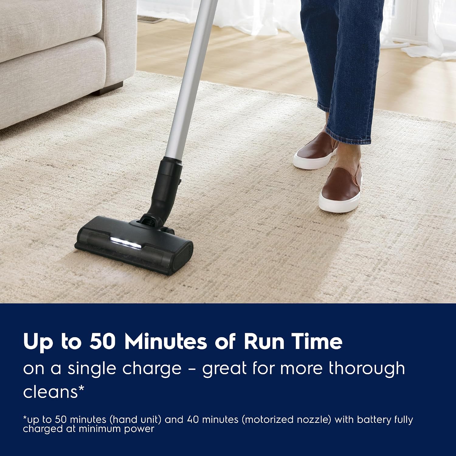 Electrolux Ultimate600 Cordless Stick Vacuum with PowerPro Bristle Nozzle and Larger Dust Bin Capacity, 50-Minute Run Time, 3 Power Modes, Ocean Green