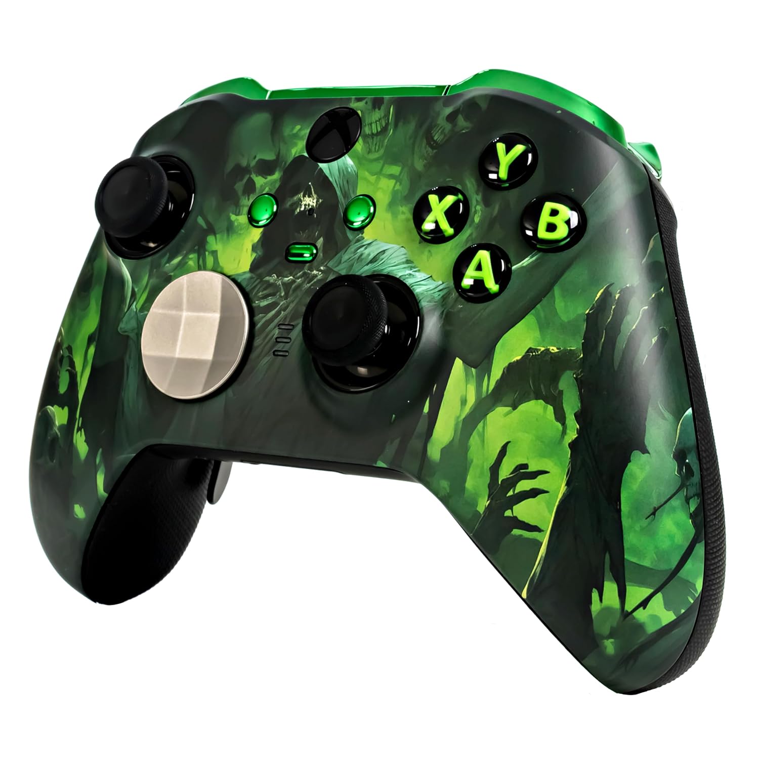 Crazy Controllerz Customz Series Custom Wireless Controller for Xbox One Series X S PC Elite Series 2 - Dr. Death