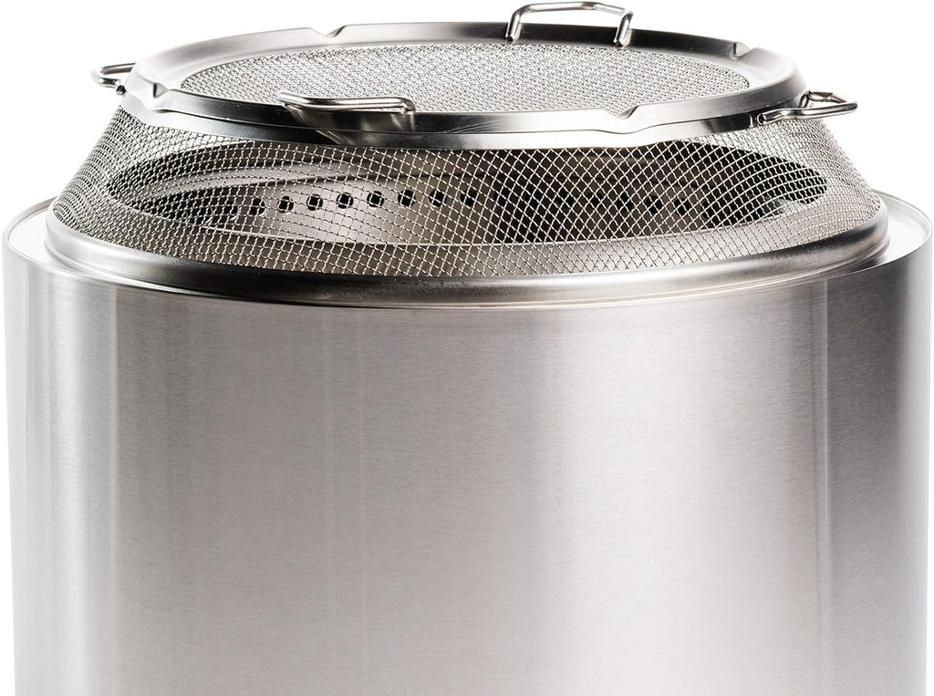 Solo Stove Bonfire Shield - Durable Stainless Steel Spark Protector Mesh Screen for Fire Pits, Keeps Pops and Hot Embers Contained for Safe Outdoor Fires, Includes Shield Removal Tools