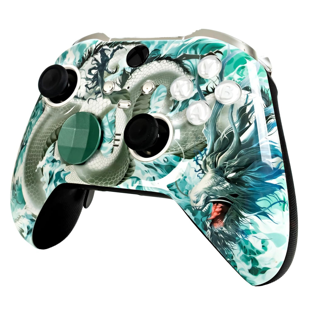 Crazy Controllerz Customz Series Custom Wireless Controller for Xbox One Series X S PC Elite Series 2 - Serpent