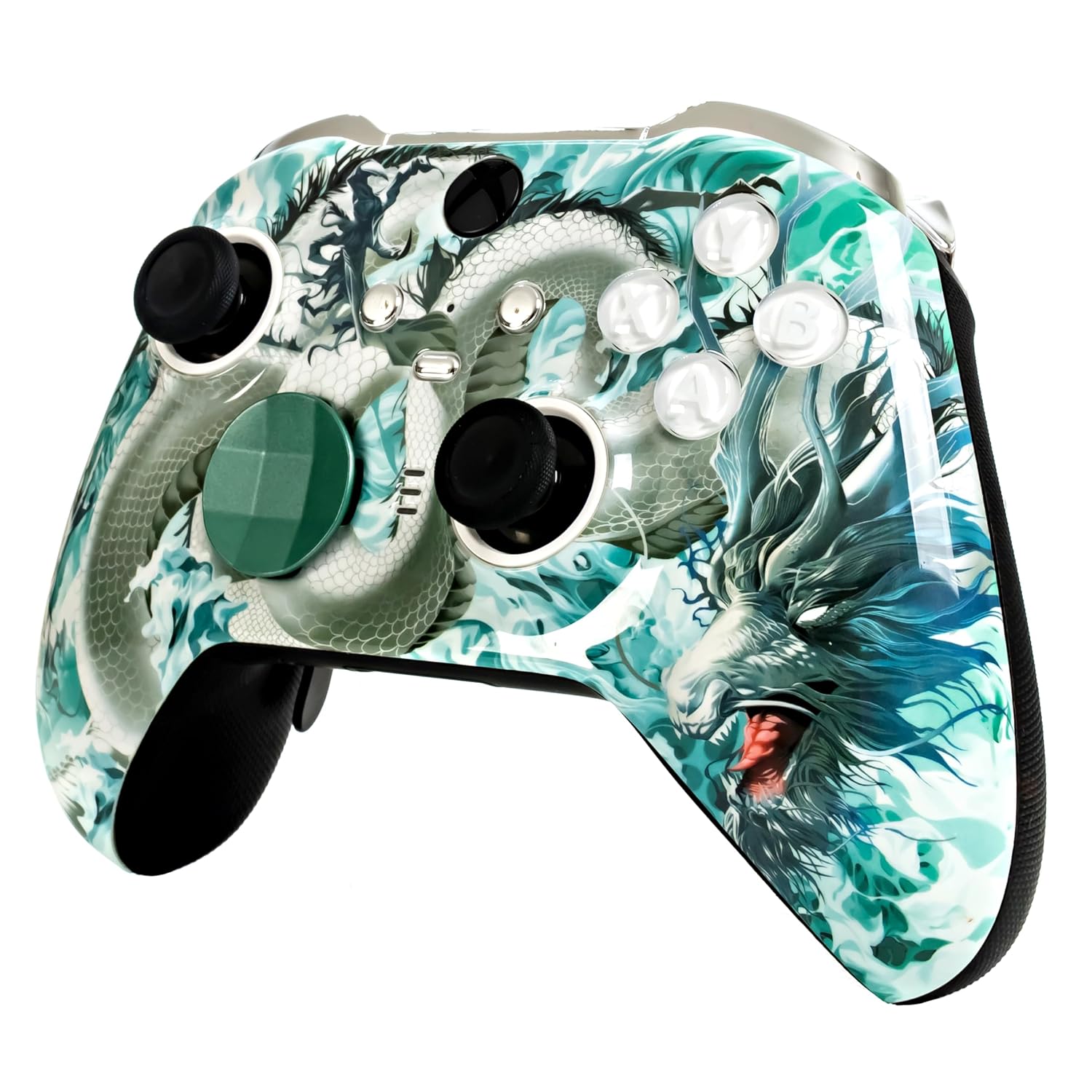 Crazy Controllerz Customz Series Custom Wireless Controller for Xbox One Series X S PC Elite Series 2 - Serpent