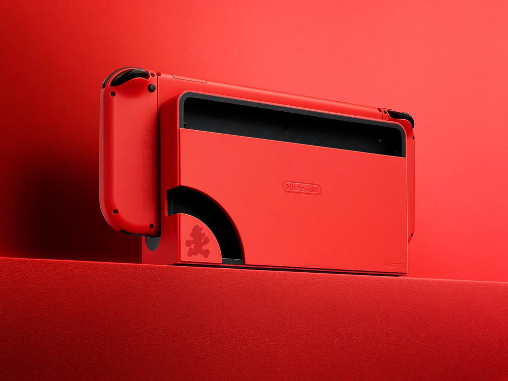 Nintendo Switch OLED Model Mario Red Edition (Renewed)
