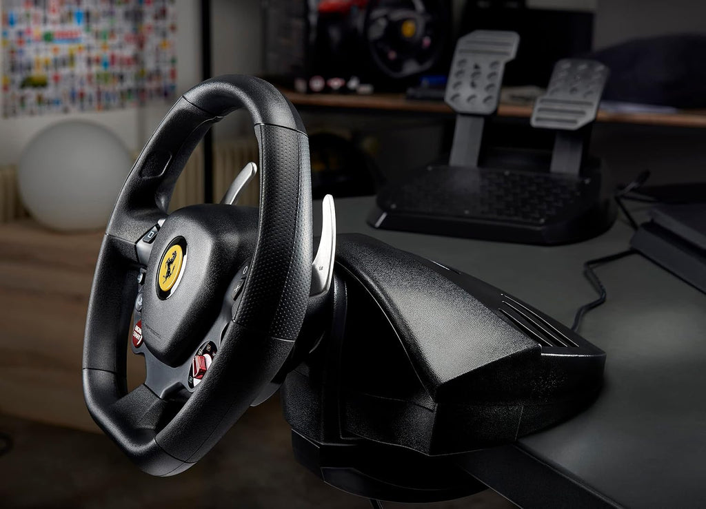 Thrustmaster T80 Ferrari 488 GTB Edition Racing Wheel (compatible w/ PS5, PS5 Pro, PS4 & PC)