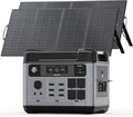 OUKITEL P2001 Pro 3200W/2048Wh Power Station With 2 * 400W Solar Panels, Solar Generator with 4 AC Outlets (6400W Peak), 1.5H Full Charging, APP Control Battery Backup for Home, Camping
