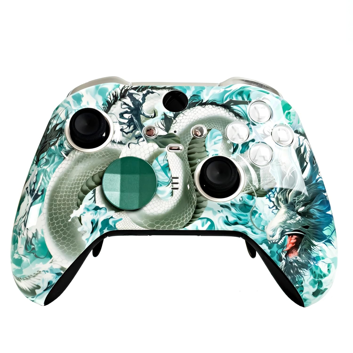 Crazy Controllerz Customz Series Custom Wireless Controller for Xbox One Series X S PC Elite Series 2 - Serpent