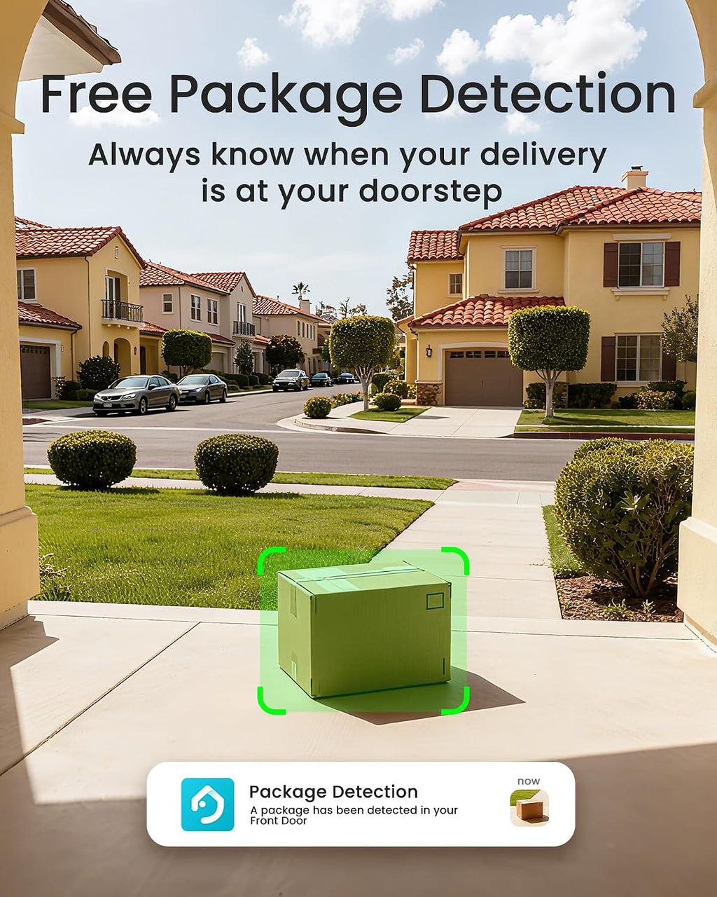 youkey Dual Camera Wireless Video Doorbell — Head-to-Toe View, 2K FHD Battery Doorbell with Local Storage No Monthly Fee, Package Detection, 5Ghz WiFi, Works with Alexa & Google Assistant, DB312