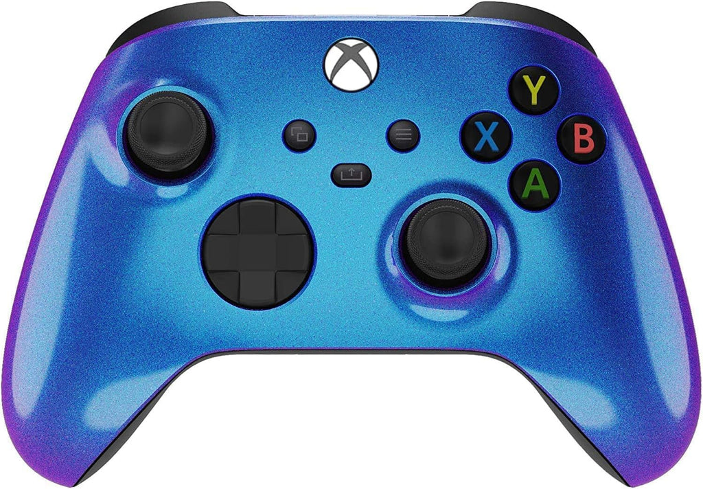 Custom Controllerzz Wireless Controller for Microsoft Xbox Series X/S & Xbox One - Custom Soft Touch Feel - Custom Xbox Series X/S Controller (X/S Chameleon)