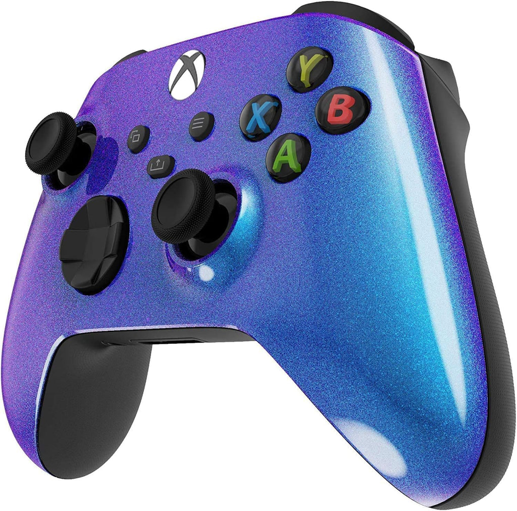 Custom Controllerzz Wireless Controller for Microsoft Xbox Series X/S & Xbox One - Custom Soft Touch Feel - Custom Xbox Series X/S Controller (X/S Chameleon)
