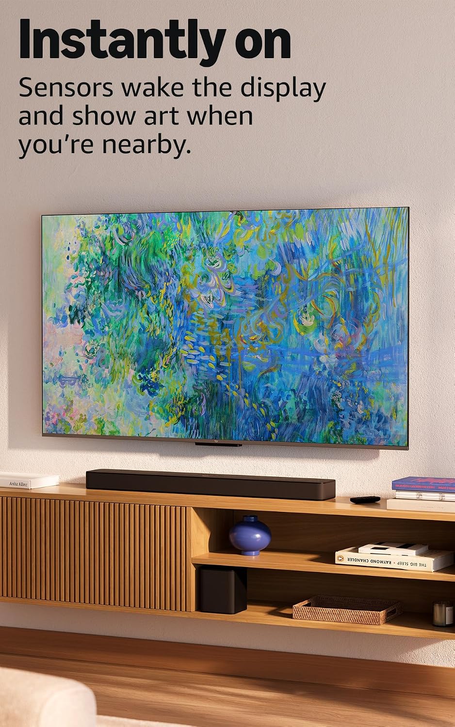 Amazon Ember 75' QLED Series with Fire TV (newest model) with 4-Year Protection Plan