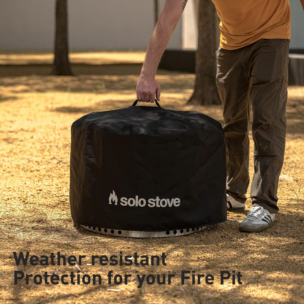 Solo Stove Yukon Backyard Bundle 2.0 | Incl. Yukon Smokeless Fire Pit with Stand, Shelter, Shield, Lid, Portable for Wood Burning, Removable Ash Pan, Stainless Steel, H: 19.8in x Dia: 27in, 50.85lbs.