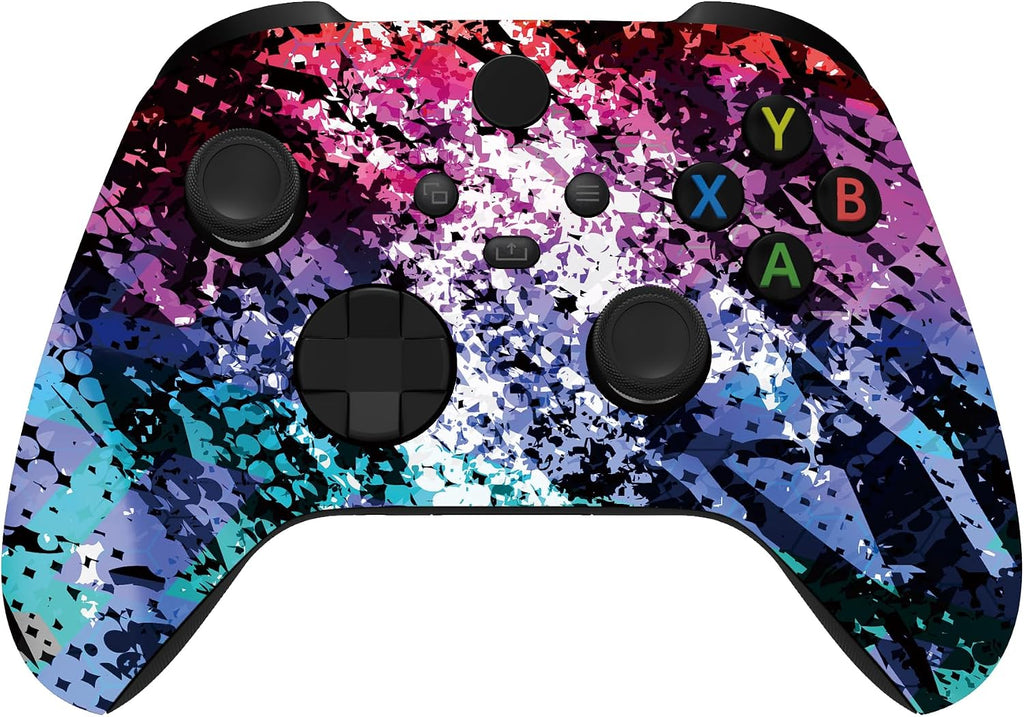Custom Controllerzz Wireless Controller for Microsoft Xbox Series X/S & Xbox One - Custom Soft Touch Feel - Custom Series X/S Controller (X/S Digital Mirage)