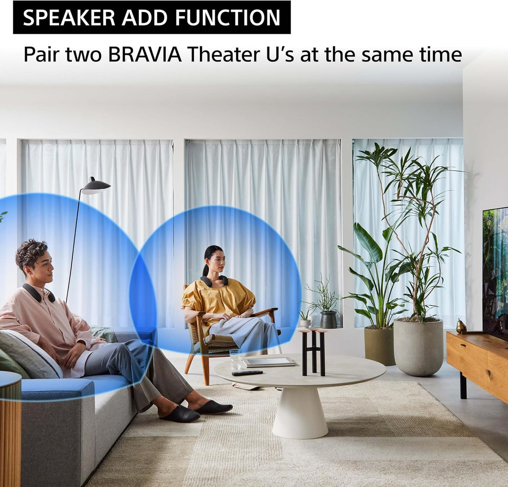 Sony 75 Inch Mini LED QLED 4K Ultra HD TV BRAVIA 9 Smart Google TV BRAVIA Theater U Wireless Wearable TV Speaker