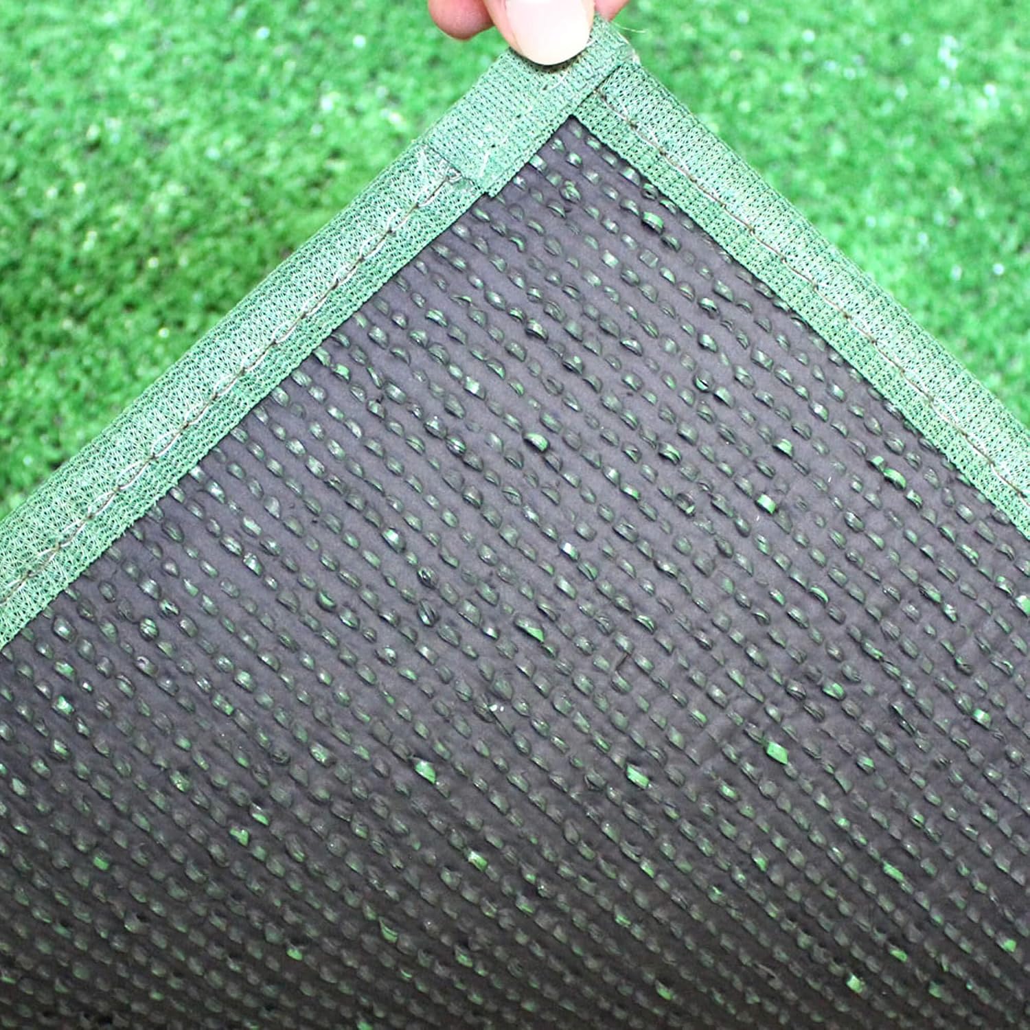 KOECKRITZ Outdoor Turf Rug – Weather-Resistant Artificial Grass Carpet for Patio, Deck, Porch, Gazebo, Boat & Pool – Lightweight, Fade-Resistant - 12' x 30'