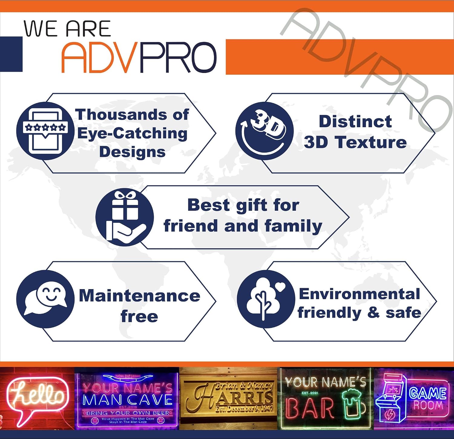 ADVPRO Personalized Your Name Name Personalized Custom Home Bar Beer Multi Color LED Neon Sign 32 x 24 Inches st4s86-p-tm-c