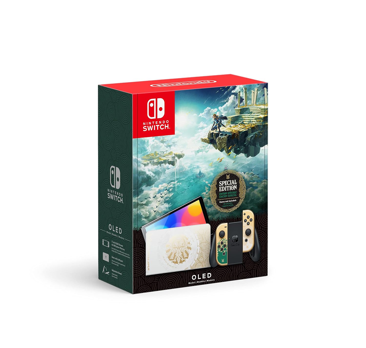 Nintendo Switch OLED Model The Legend of Zelda (Renewed)