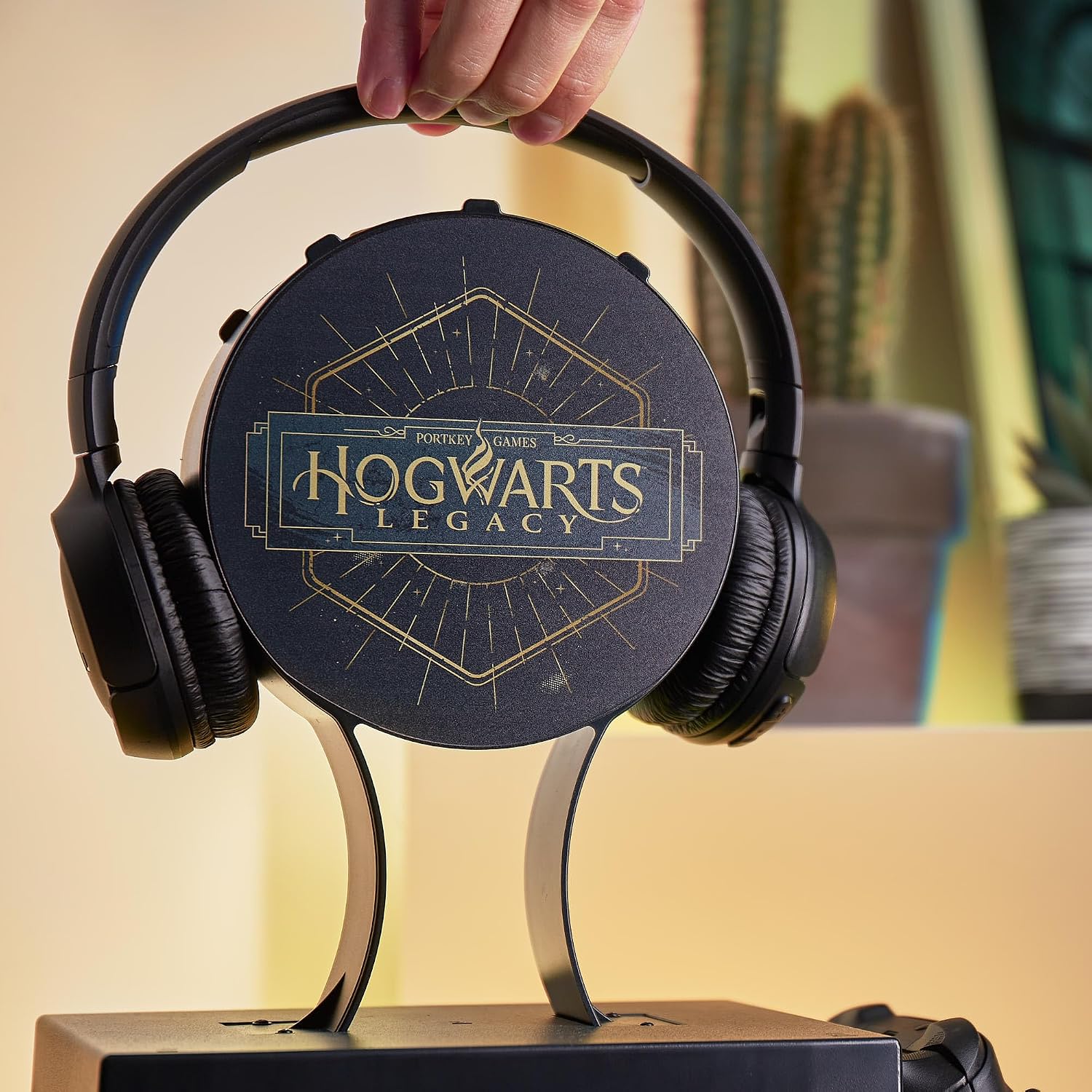 Numskull Official Hogwarts Legacy Gaming Locker Controller Holder & Headset Stand for PS5, Xbox Series X|S and Nintendo Switch