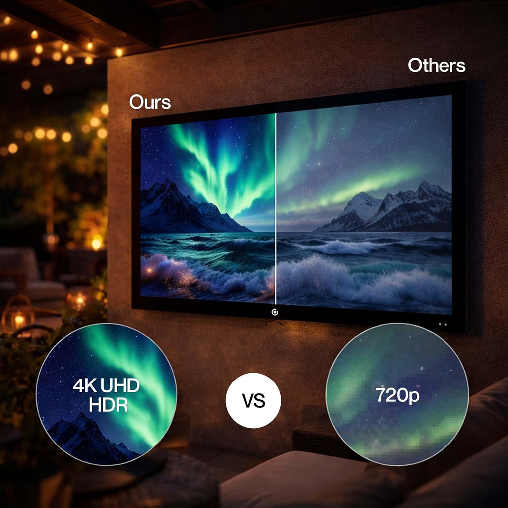 43 Inch Outdoor Smart TV, 4K UHD HDR LED, LG webOS, Patio & Deck Ready, IP55 Weatherproof for Covered Outdoor Use, Wall Mount Included
