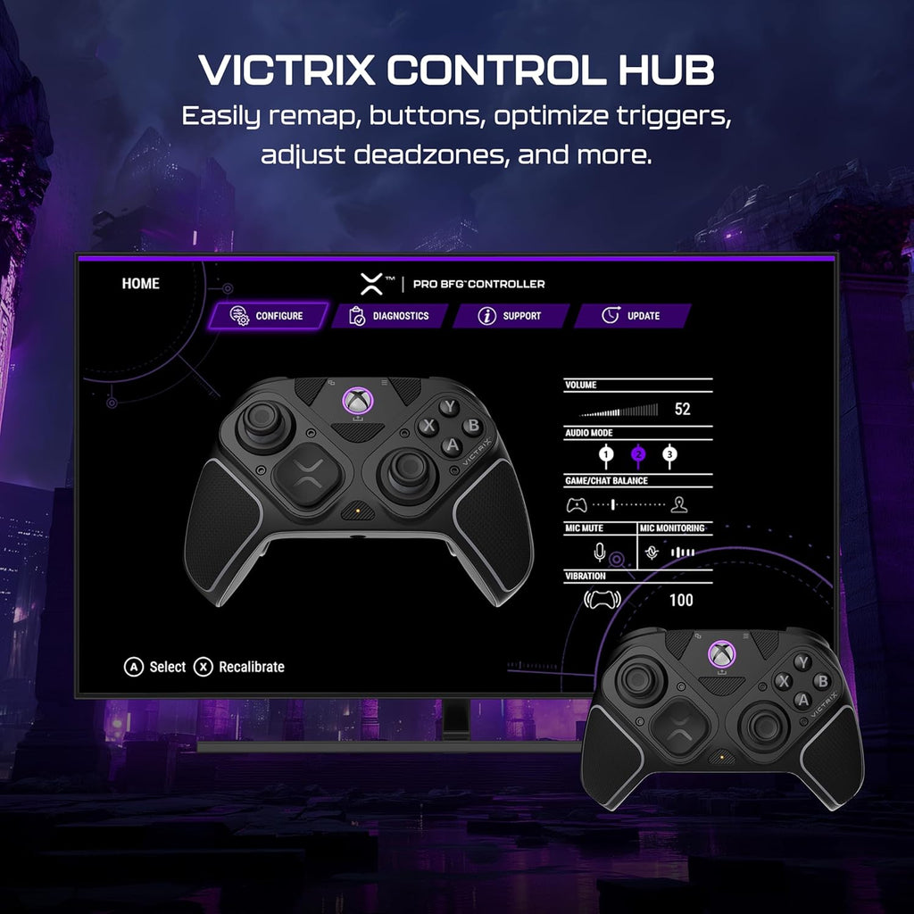 XB Pro BFG Reloaded – Black (Victrix by Turtle Beach)