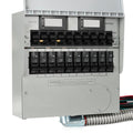 Generator Transfer Switch,50A Pro/Tran2 10-Circuit 2 Manual Transfer Switch,Marked