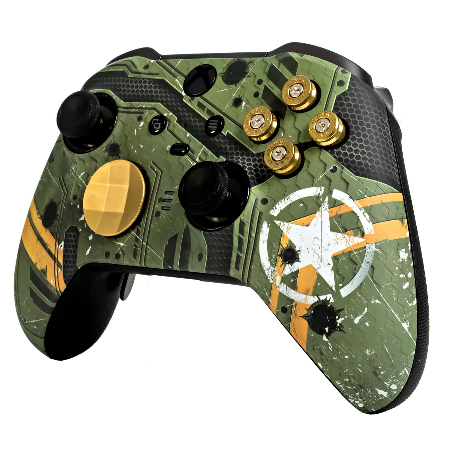 Crazy Controllerz Customz Series Custom Wireless Controller for Xbox One Series X S PC Elite Series 2 - Lonestar