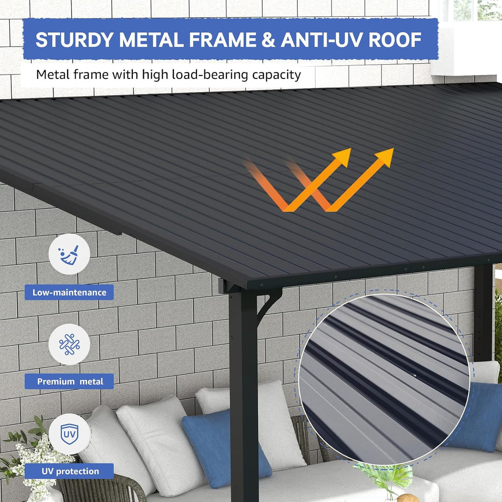 SUNSITT 10 * 14FT Patio Gazebo