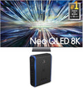 Samsung QN85QN900DFXZA 85 Inch Class QN900D Neo QLED 8K Smart TV with an Austere 5S-PS4-US1 4-Outlet Power with Omniport USB (2024)