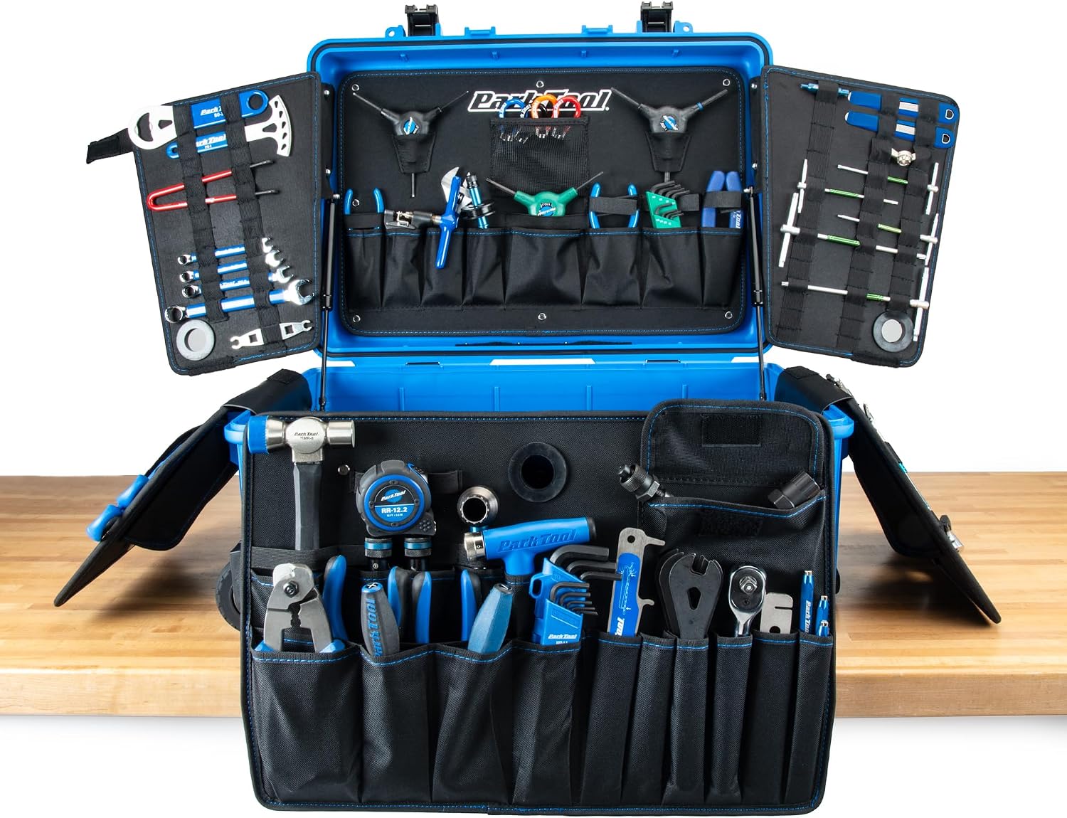 Park Tool BRK-1 Big Rolling Kit for Mobile Bicycle Mechanics - 100-Piece Tool Kit with Toolbox