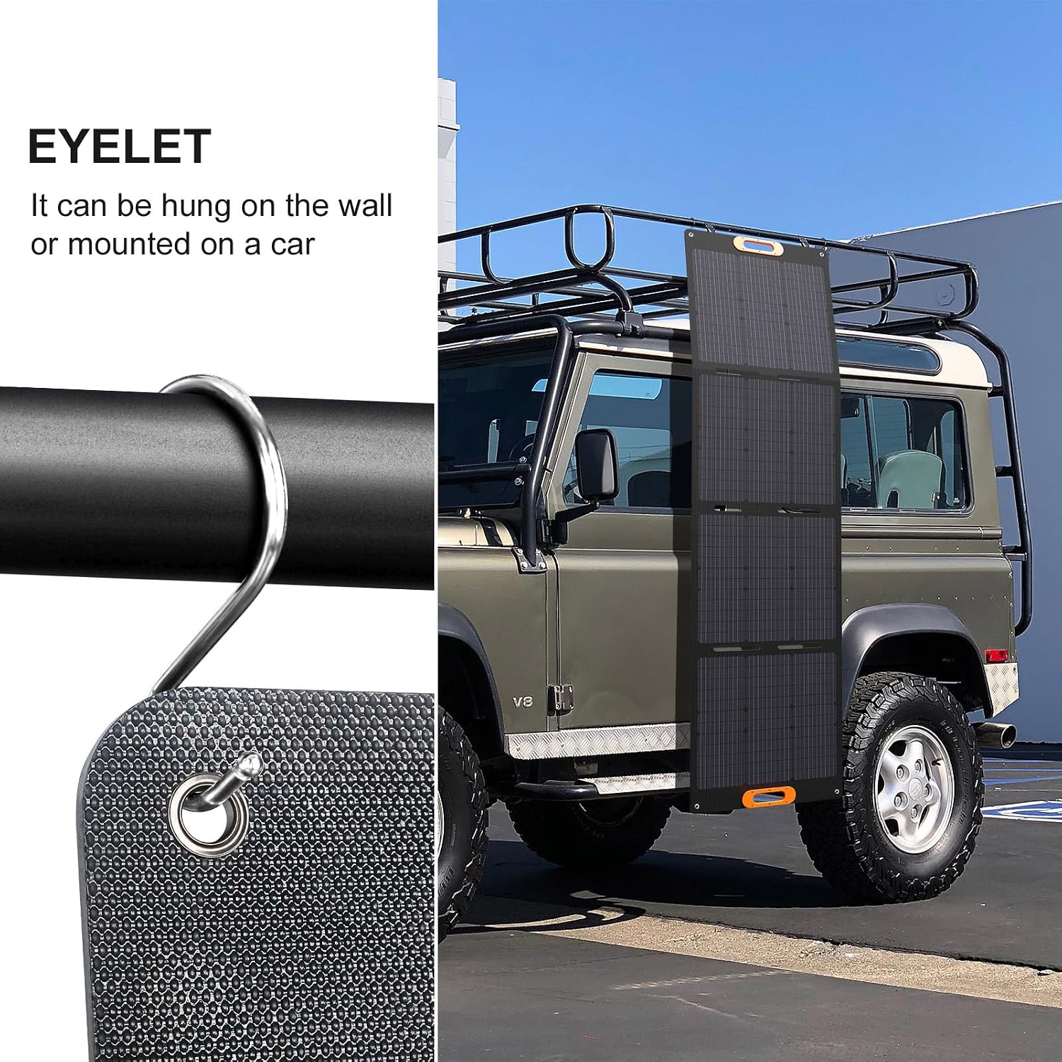 Solarapex 200W Portable Solar Panel, IP67 Waterproof ETFE One-Piece Lamination, 23.5% Efficiency Foldable Charger, USB/Type-C/MC4/XT60/DC8020/Anderson Output or High-Capacity Portable Power Station