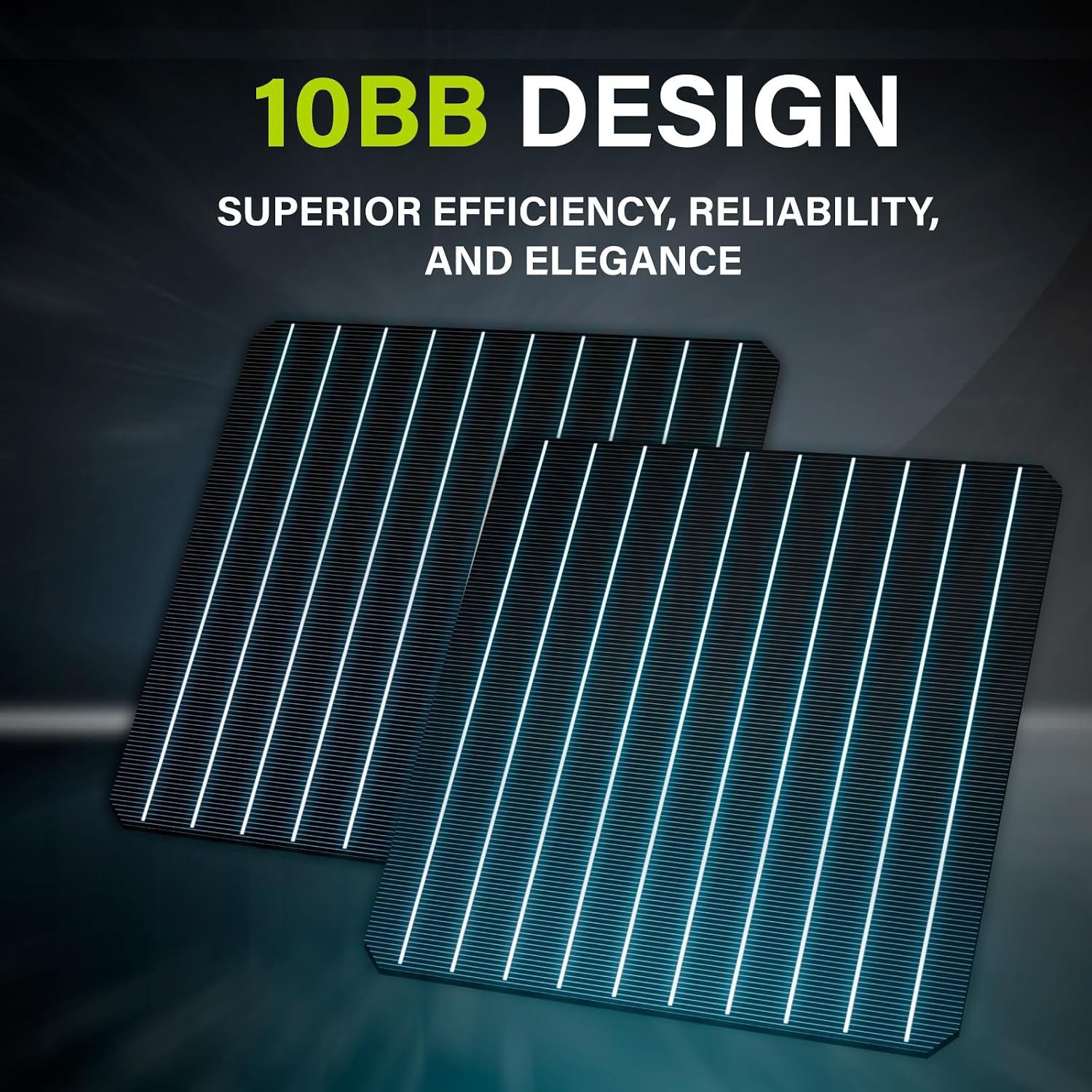 Newpowa 5-Pack 35W 12V Monocrystalline Solar Panels 10BB - High-Efficiency PV Modules for Off-Grid Systems, RV/Boat/Camper/Trailer/Gate Opener (175W Total)