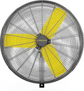 VINICAYA 30 Inch Industrial Wall Mount Fan Oscillating, 8900 CFM Commercial Metal Wall Fans with Poweful Motor, 3 Speed, Heavy Duty Construction Indoor for Warehouse, Workshops, and Garage, UL Listed