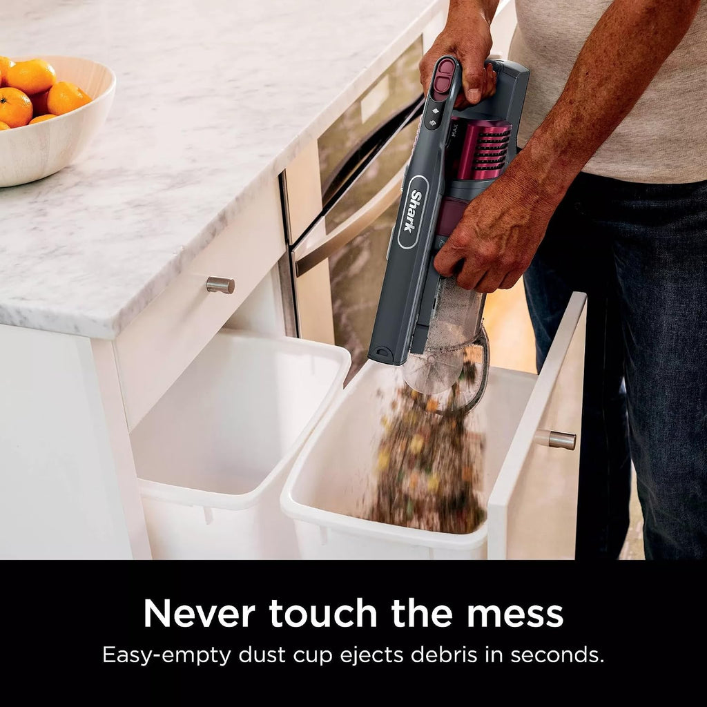 Shark R-IZ464H Vertex Cordless Stick Vacuum with DuoClean PowerFins, Lightweight, Pet Hair, HEPA, 60 Min Run Time - Certified Refurbished