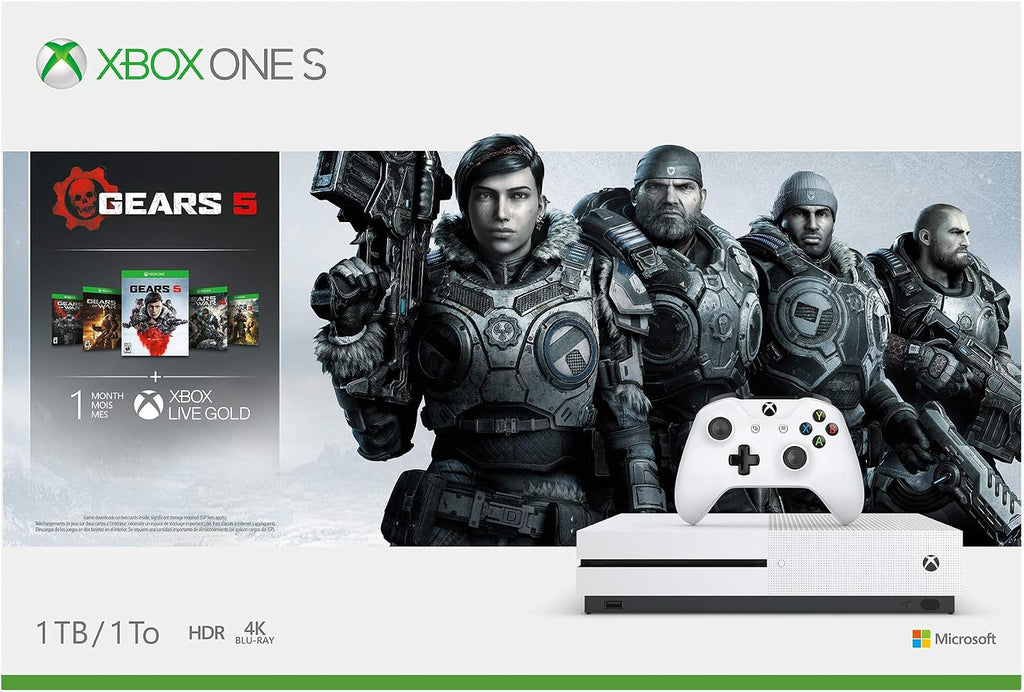 Xbox One S 1TB Console - Gears 5 Bundle [DISCONTINUED]